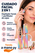 ✨ Depilador Facial Recargable 2 en 1 - PERFILADOR✨