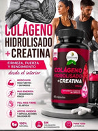 Colágeno Hidrolizado + Creatina - Apoya al bienestar y rendimiento